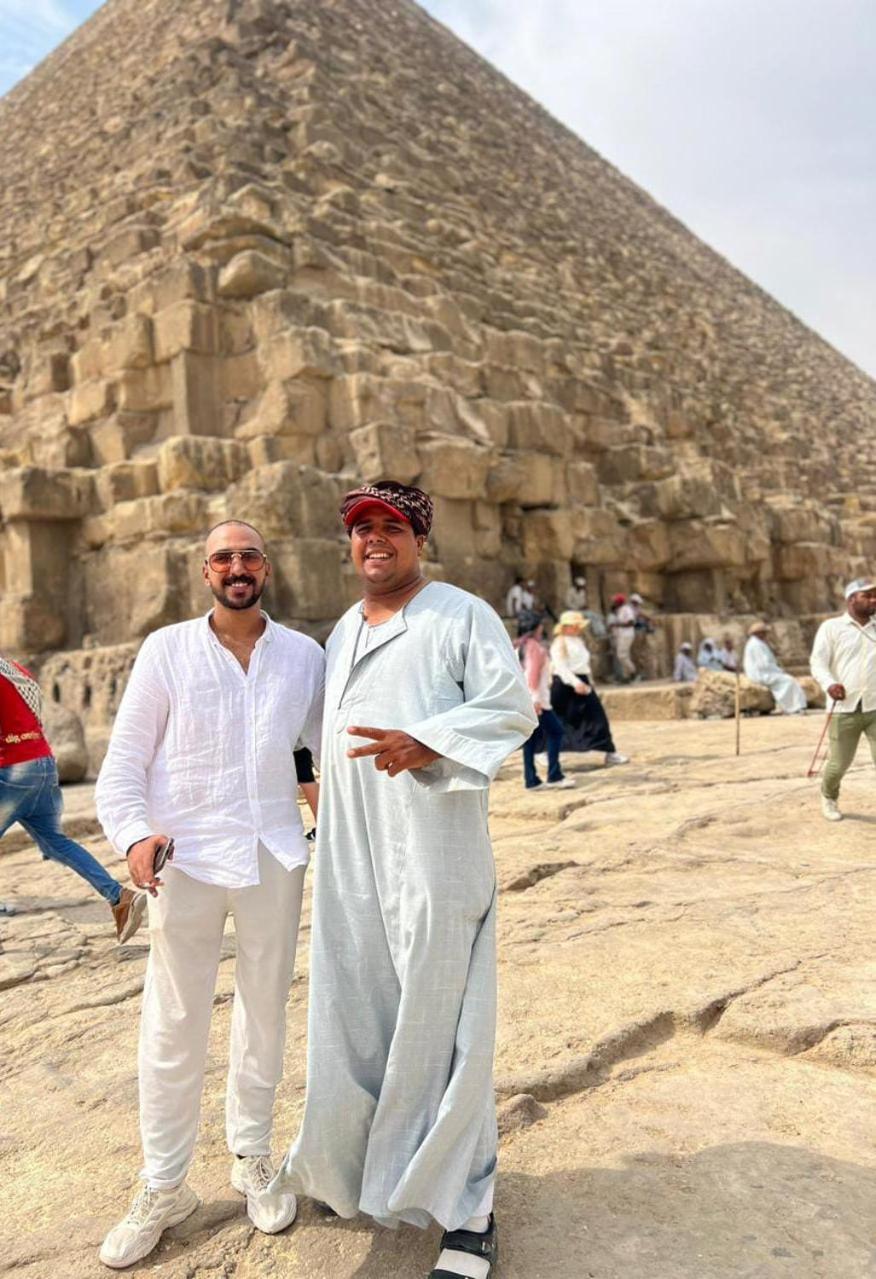 Kafret el-Gabal Momen Pyramids Inn מראה חיצוני תמונה